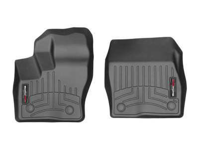 WeatherTech FloorLinerTM DigitalFit; Black; Front 445991V