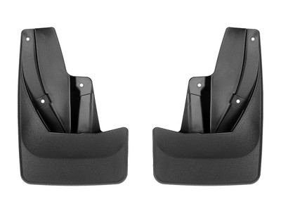 WeatherTech MudFlap No-Drill DigitalFit; Black 120166