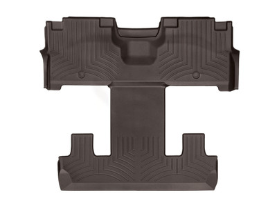 WeatherTech FloorLinerTM DigitalFit; Cocoa; Rear and Third Row 4712954