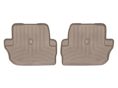 WeatherTech FloorLinerTM DigitalFit; Tan; Rear; 2 Piece 4513133