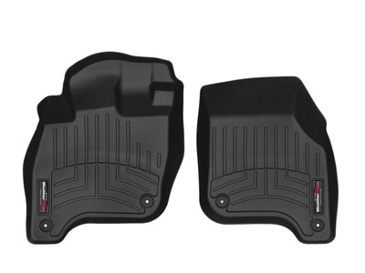 WeatherTech FloorLinerTM DigitalFit; Black; Front 4413381