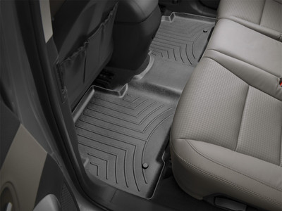 WeatherTech FloorLinerTM DigitalFit; Black; Rear 444402