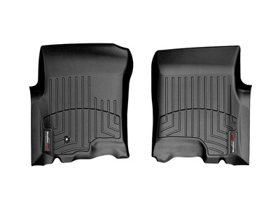 WeatherTech FloorLinerTM DigitalFit; Black; Front 440821