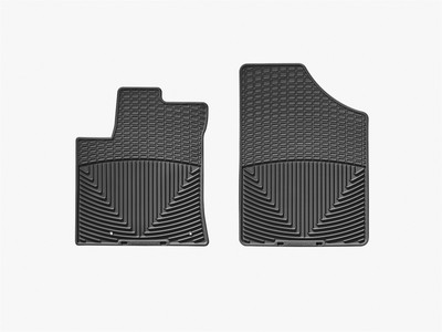 WeatherTech All Weather Floor Mats; Black; Front W96