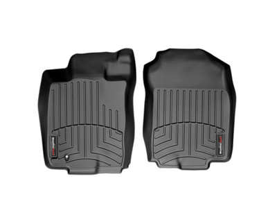 WeatherTech FloorLinerTM DigitalFit; Black; Front 441081