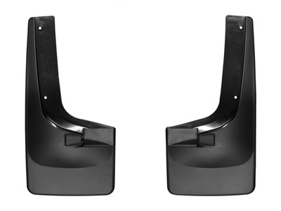 WeatherTech MudFlap No-Drill DigitalFit; Black 110032