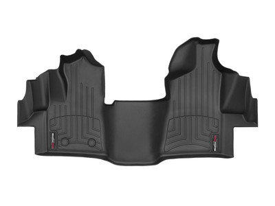 WeatherTech FloorLinerTM DigitalFit; Black; Front; Over The Hump 4416121V