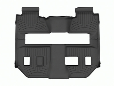 WeatherTech FloorLinerTM HP; Black; Rear and Third Row 446078IM