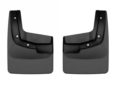 WeatherTech MudFlap No-Drill DigitalFit; Black 110186