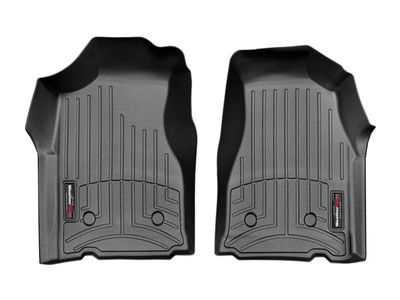 WeatherTech FloorLinerTM DigitalFit; Black; Front 447231