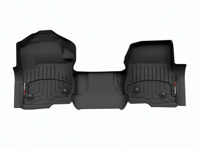 WeatherTech FloorLinerTM DigitalFit; Black; Front; Over The Hump 4410331V