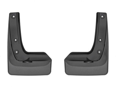 WeatherTech MudFlap No-Drill DigitalFit; Black 110180