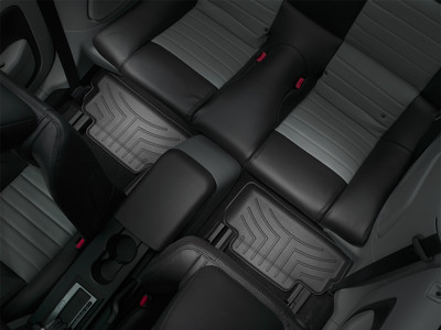 WeatherTech FloorLinerTM DigitalFit; Black; Rear 441392