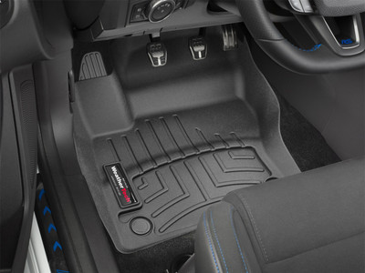 WeatherTech FloorLinerTM DigitalFit; Black; Front 449791