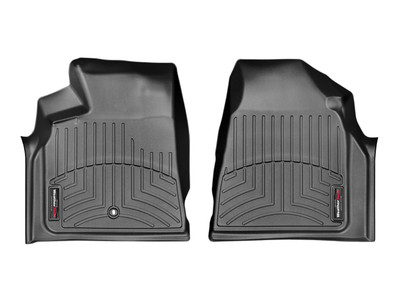 WeatherTech FloorLinerTM DigitalFit; Black; Front 442511
