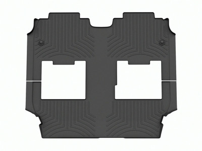 WeatherTech FloorLinerTM DigitalFit; Black; Rear and Third Row 4416622
