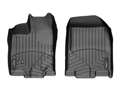 WeatherTech FloorLinerTM DigitalFit; Black; Front 441101