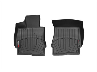 WeatherTech FloorLinerTM DigitalFit; Black; Front 442521