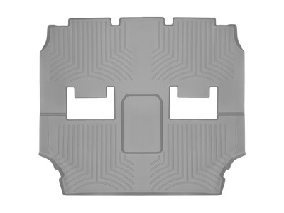 WeatherTech FloorLinerTM DigitalFit; Gray; Rear And Third Row 469452