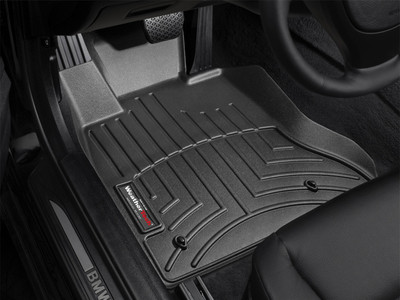 WeatherTech FloorLinerTM DigitalFit; Black; Front 443131