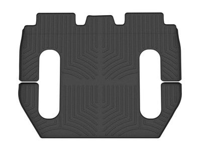 WeatherTech FloorLinerTM DigitalFit; Black; Rear and Third Row; 1 Piece 4416822