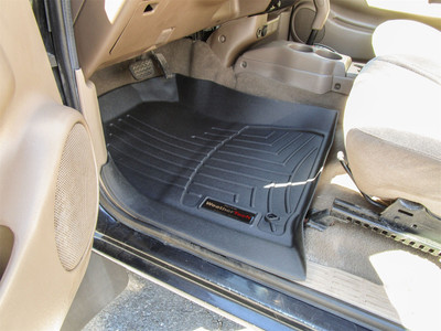 WeatherTech FloorLinerTM DigitalFit; Black; Front 441231