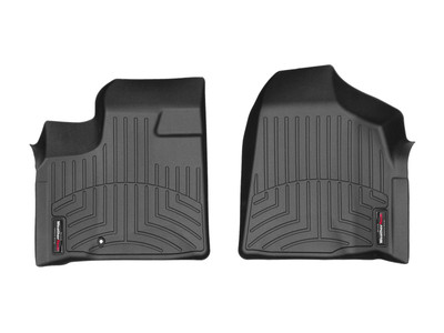 WeatherTech FloorLinerTM DigitalFit; Black; Front 441411