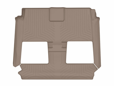 WeatherTech FloorLinerTM DigitalFit; Tan; Rear And Third Row 451414
