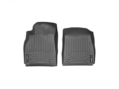 WeatherTech FloorLinerTM DigitalFit; Black; Front 444601