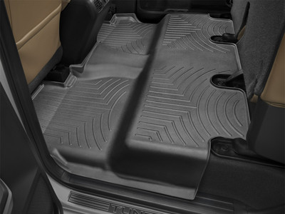 WeatherTech FloorLinerTM DigitalFit; Black; Rear 440938