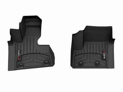 WeatherTech FloorLinerTM DigitalFit; Black; Front 4418611V