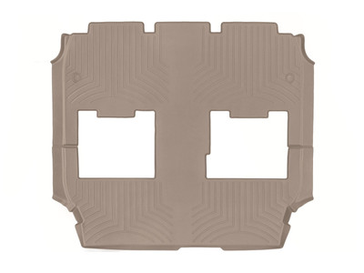 WeatherTech FloorLinerTM DigitalFit; Tan; Rear and Third Row; 1 Piece 459453