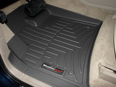 WeatherTech FloorLinerTM DigitalFit; Black; Front 441511