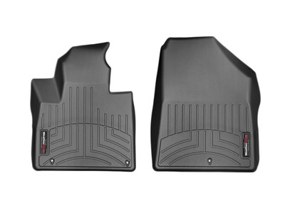 WeatherTech FloorLinerTM DigitalFit; Black; Front 447701