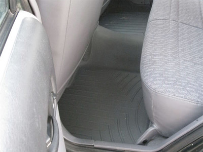 WeatherTech FloorLinerTM DigitalFit; Black; Rear 442662