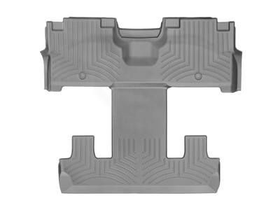 WeatherTech FloorLinerTM DigitalFit; Gray; Rear and Third Row 4612954