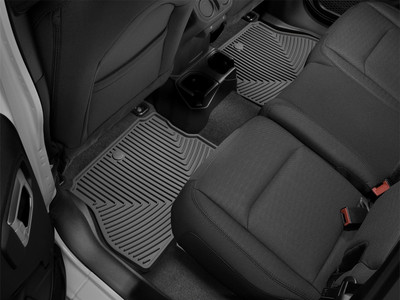 WeatherTech All Weather Floor Mats; Black; Rear W476