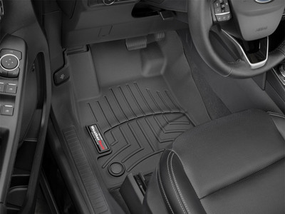WeatherTech FloorLinerTM DigitalFit; Black; Front 4415871