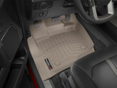 WeatherTech FloorLinerTM DigitalFit; Tan; Front 456971