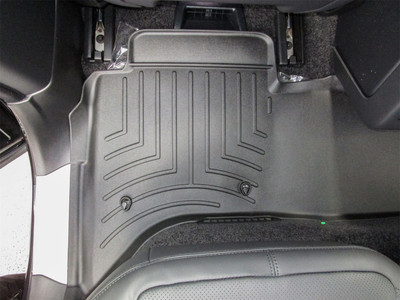 WeatherTech FloorLinerTM DigitalFit; Black; Rear 444809