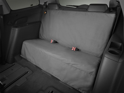 WeatherTech Seat Protector; Black DE2221CH