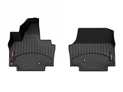 WeatherTech FloorLinerTM DigitalFit; Black; Front 4418601