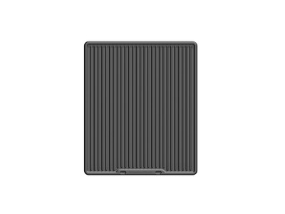 WeatherTech All Weather Floor Mats; Black; Rear; Center Aisle W480