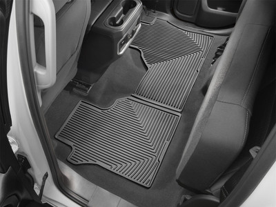 WeatherTech All Weather Floor Mats; Black; Rear W490