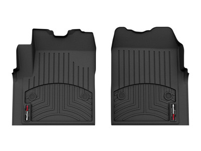 WeatherTech FloorLinerTM DigitalFit; Black; Front 4416681V