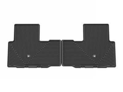 WeatherTech All Weather Floor Mats; Black; Rear W665