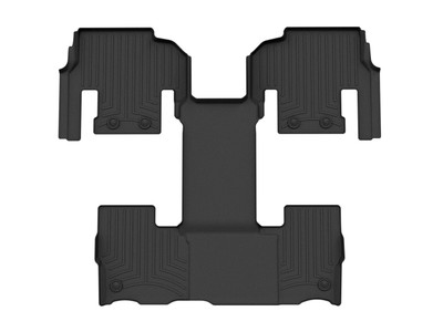 WeatherTech FloorLinerTM DigitalFit; Black; Rear 4417044