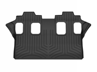 WeatherTech FloorLinerTM HP; Black; Third Row 4418745IM