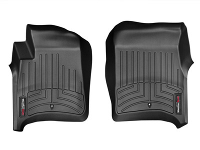 WeatherTech FloorLinerTM DigitalFit; Black; Front 445331