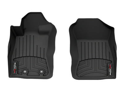 WeatherTech FloorLinerTM DigitalFit; Black; Front 4418141
